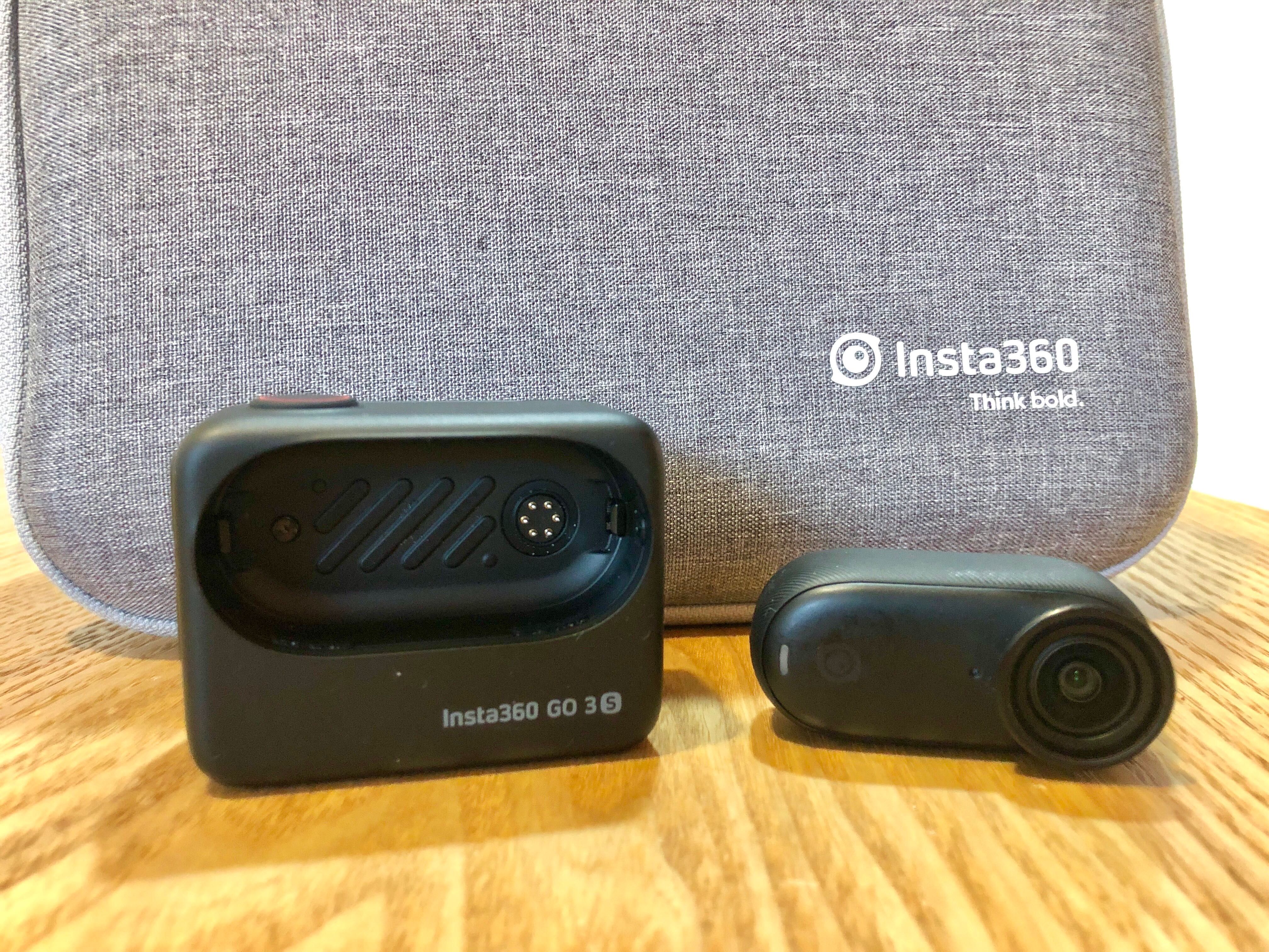 Insta360 Go 3S Action Camera e pacote de acessórios de luxo incluído!