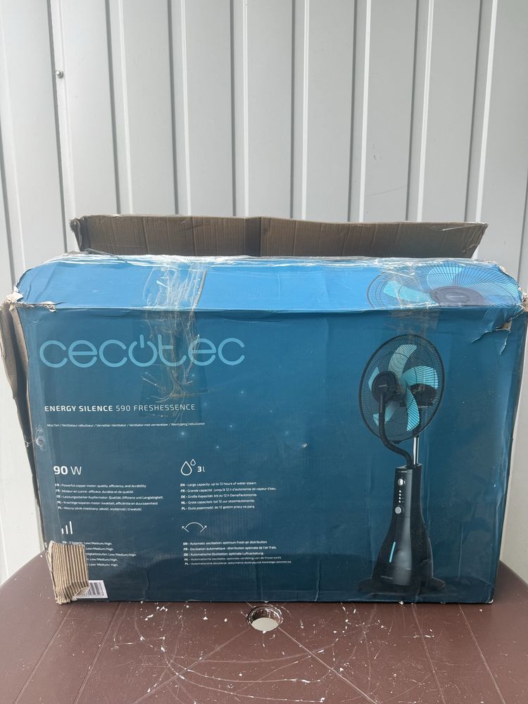 Cecotec Wentylator z Nawilżaczem Energysilence 590 Freshessence