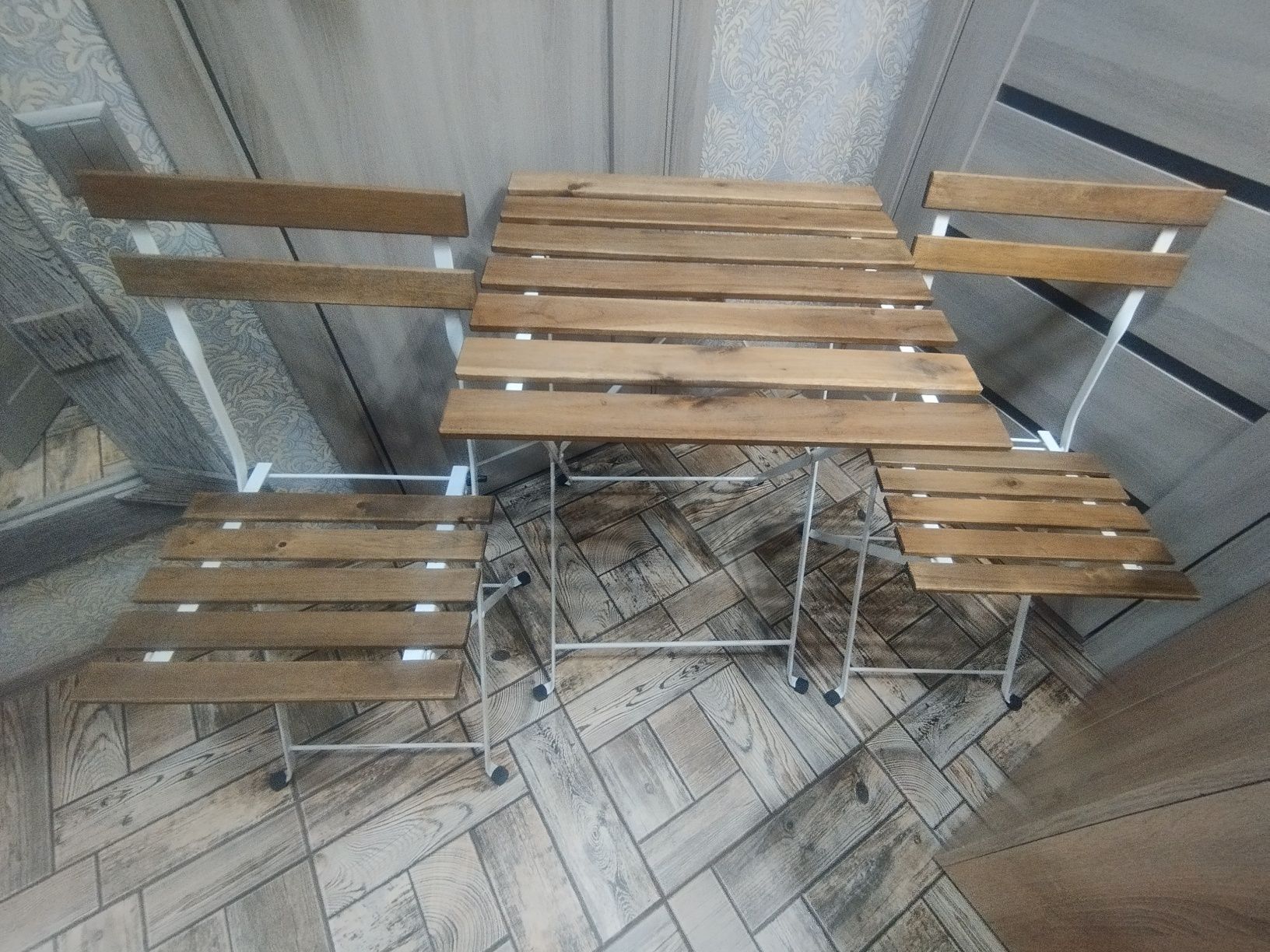 Комплект меблів металевий
