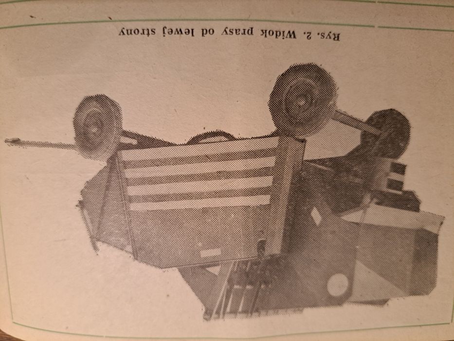 Prasa do słomy Kuna 21 M705 niskiego zgniotu do maszyn Warmianka