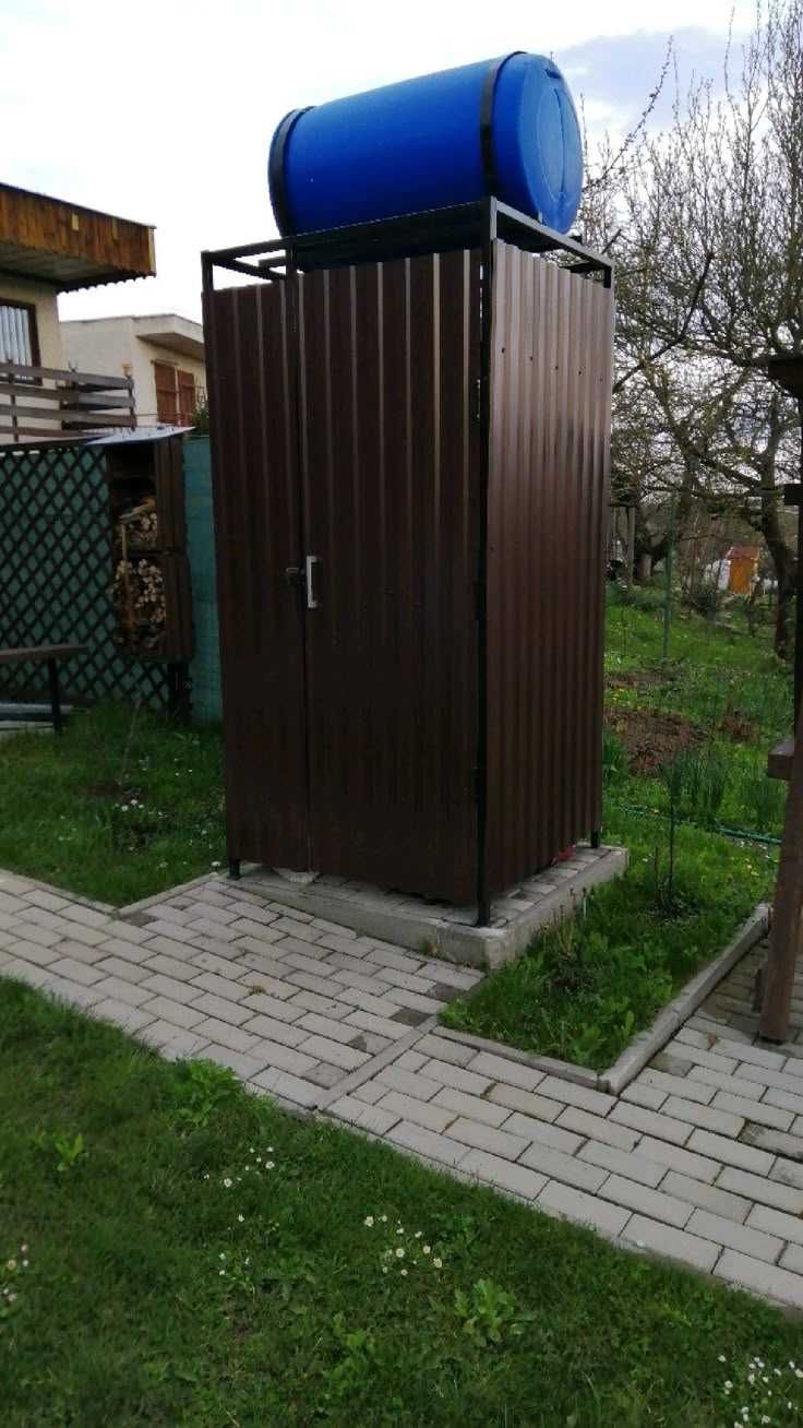 Летний душ и туалет для дачи