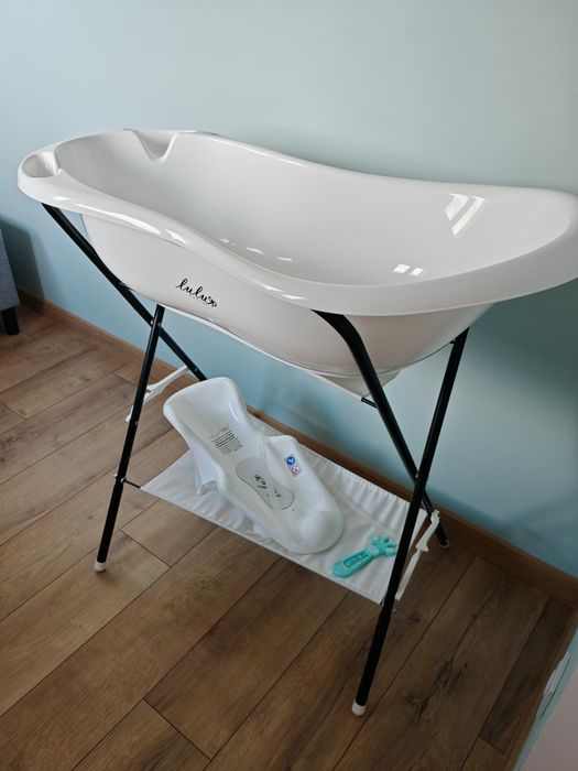 Wanienka niemowlęca ze stelażem