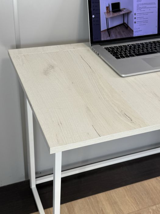 Стіл трансформер.Письмовий стіл,розкладний , Крафт-Білий, 100 см