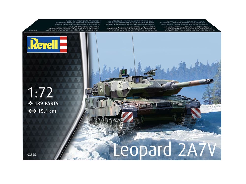 POJAZD model 1/72 czołg LEOPARD 2 A7V Revell 03355