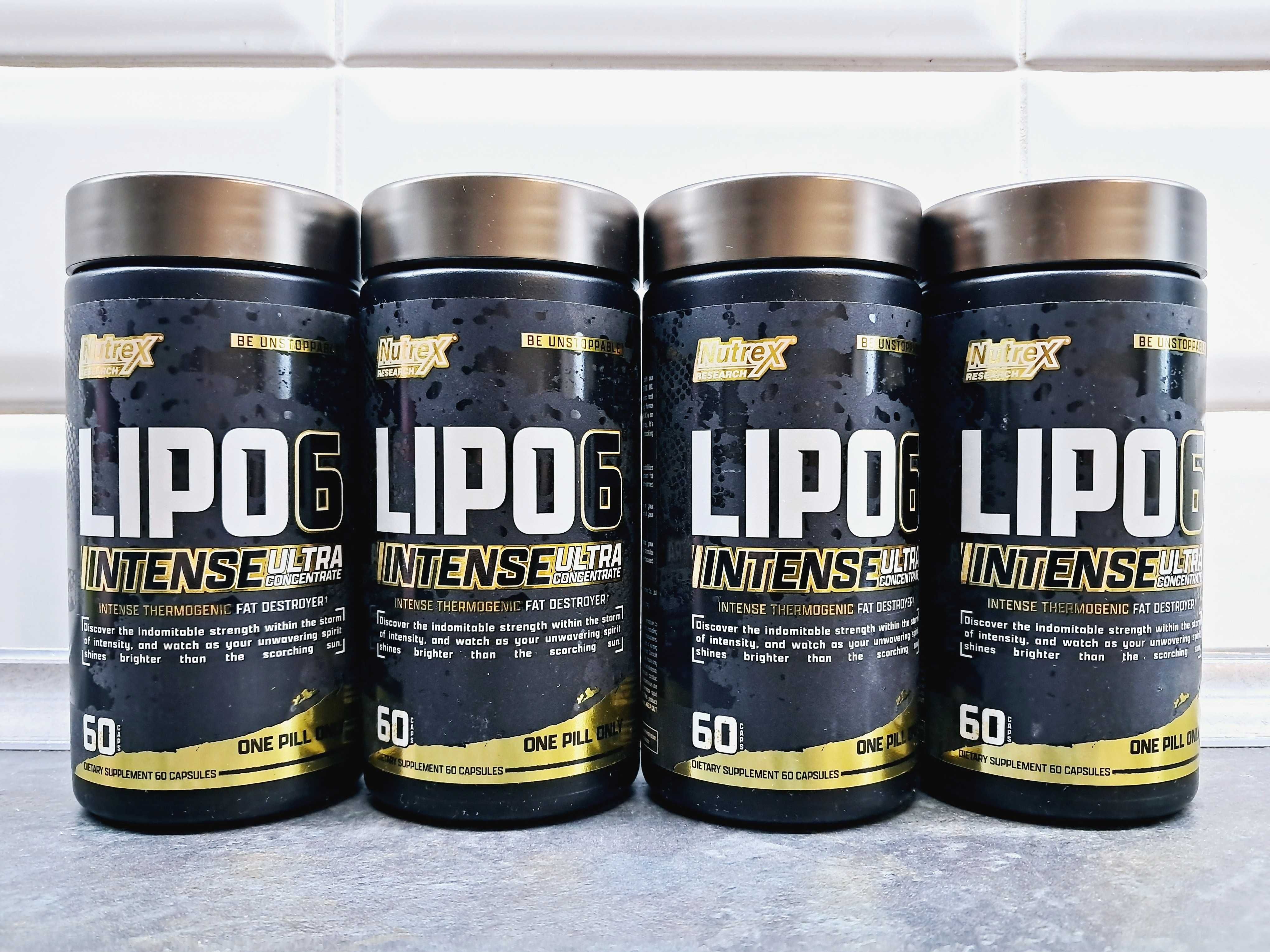 Nutrex, Lipo-6 Black Intense (60 капс.), жиросжигатель