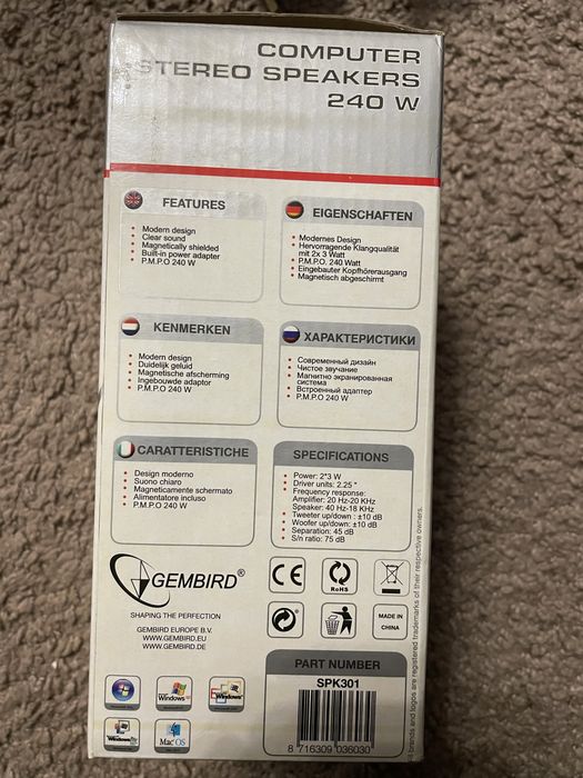 Колонки gembird.