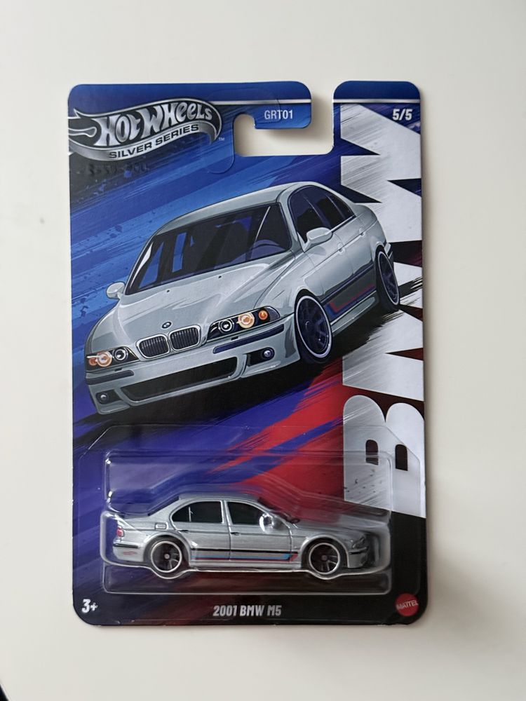Hot wheels 2001 BMW M5 (Silver series 5/5) Бмв М5 Спец серія Хот вілс