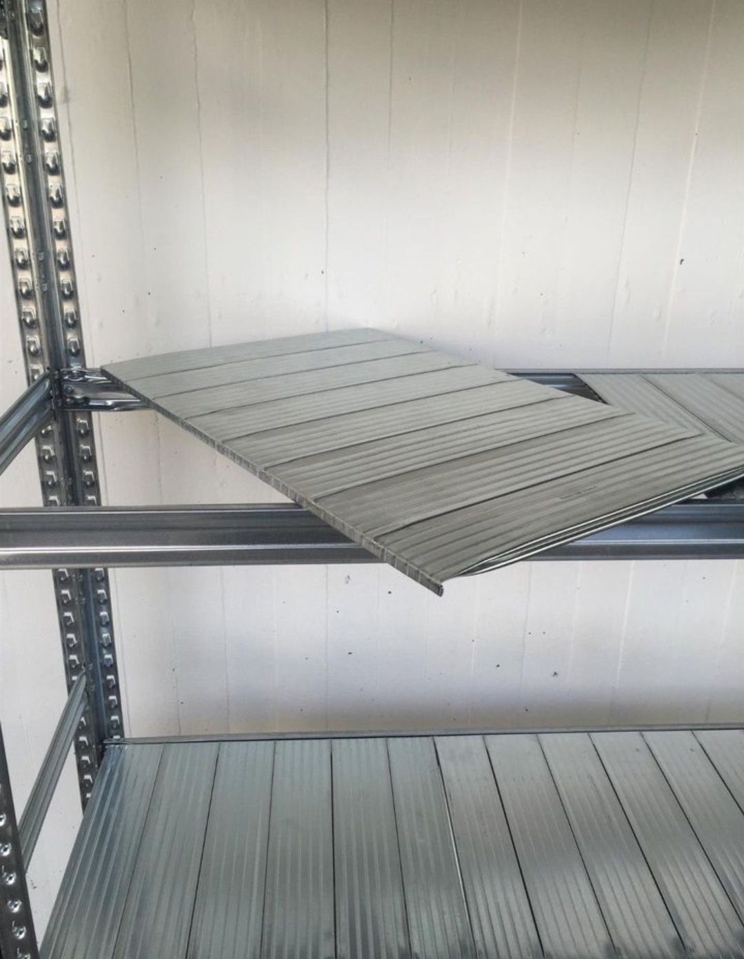 Regał metalowy cynkowany 250x98x40