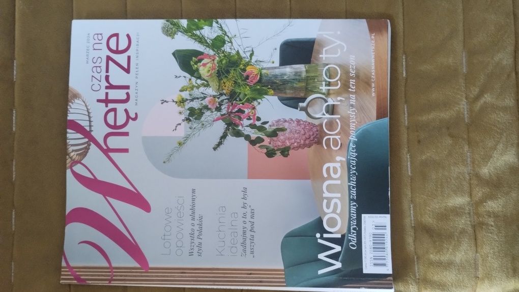 Czas na wnętrze magazyn o designie 16 sztuk zestaw