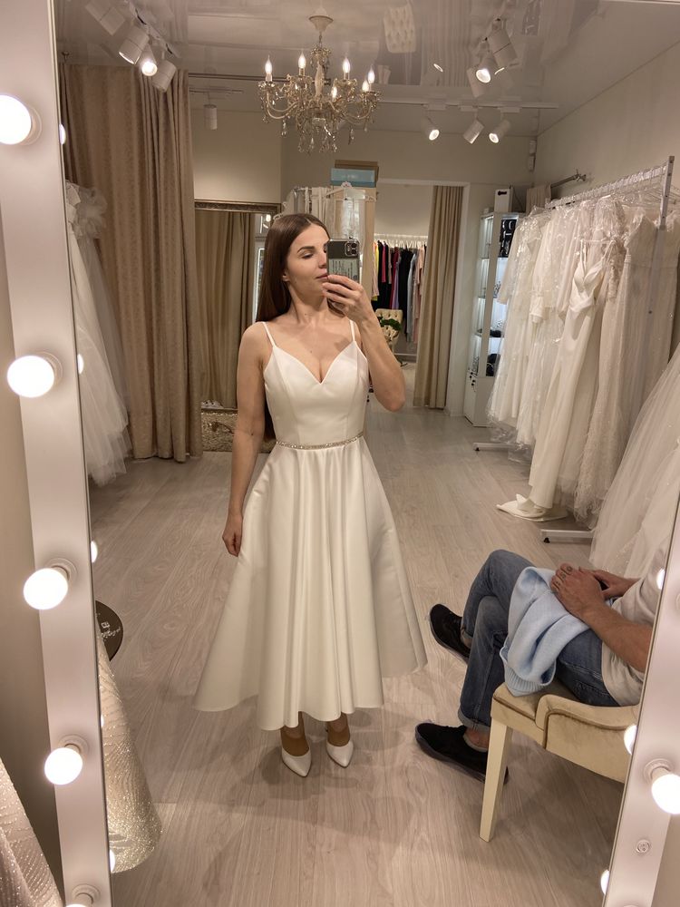 Весільня сукня на розпис Dream Dress S розміру