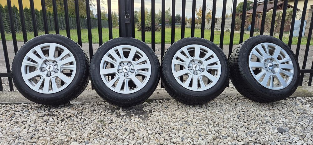 Felgi aluminiowe 16 z oponami zimowymi Skoda Octavia II , grupa VW