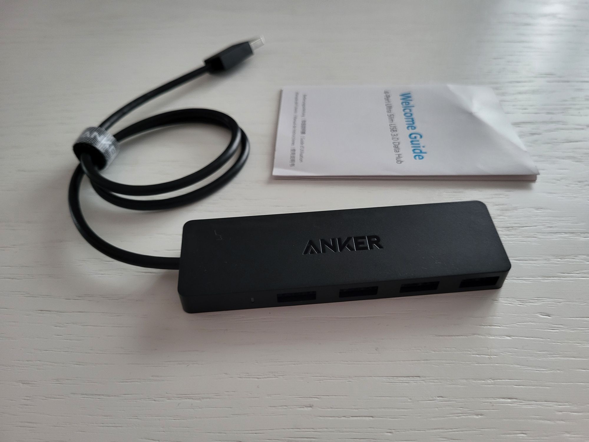 Anker A7516 Hub USB, 4 porty, USB 3.0, ultra cienki