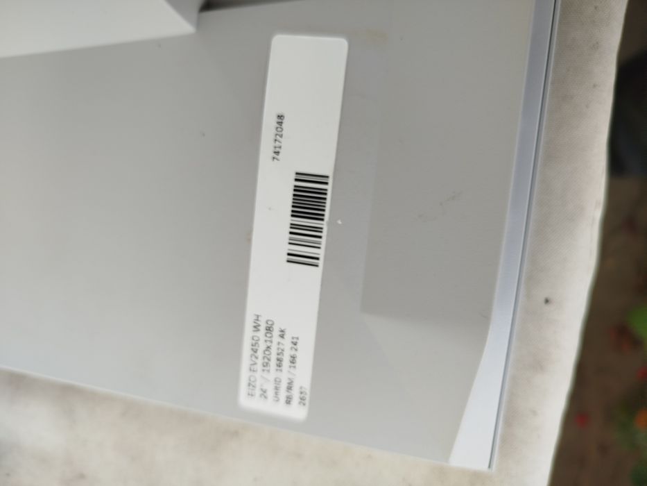 Monitor Eizo EV 2450 WH 24 cale uszkodzona matryca