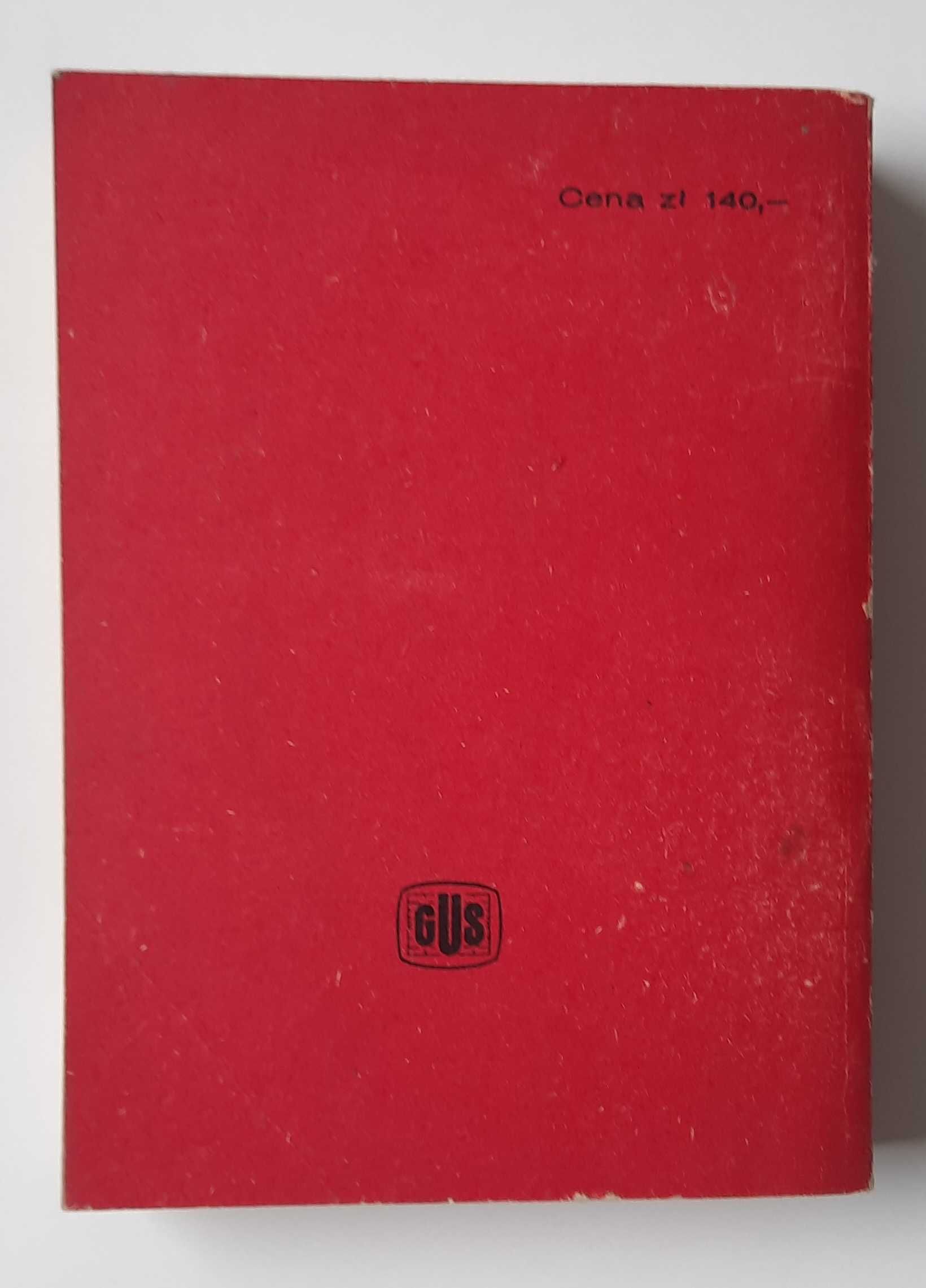 Mały rocznik statystyczny GUS 1986 rok PRL