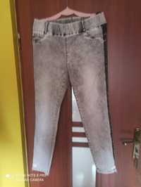 Jeans Esparanto szare marmurkowe