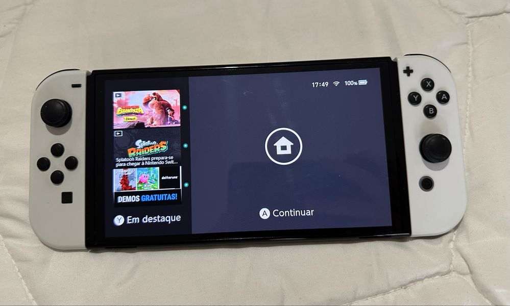 Nintendo Switch OLED Branca