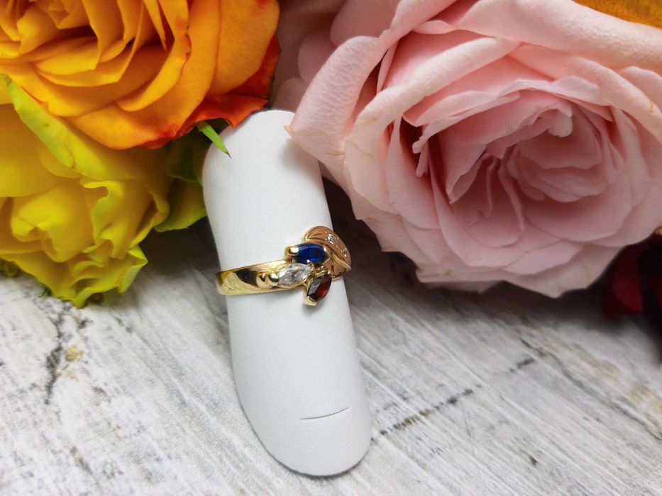 ZŁOTY PIERŚCIONEK 2,68 GR. próba: 585 roz. 13 Komis Redi