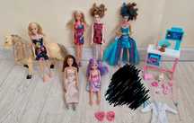 Lalki Barbie grająca i inne, Sparkle Girlz, weterynarz,