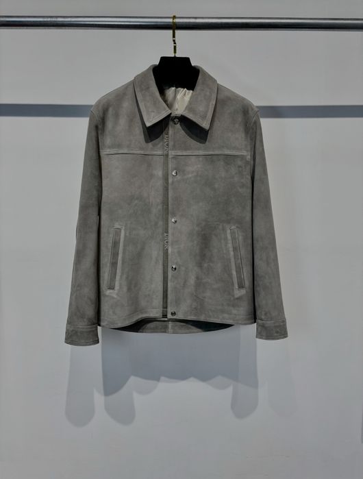 DIOR Kurtka męska z naturalnego zamszu – edycja premium