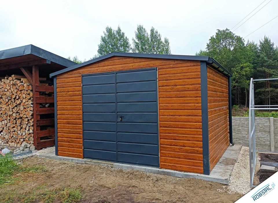 Garaż blaszany Blaszak 4x3m PREMIUM TANIO