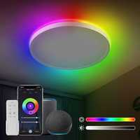 Anten Lampa sufitowa Smart LED 24 W 30 cm 2800 lm RGB Wi-Fi z pilotem