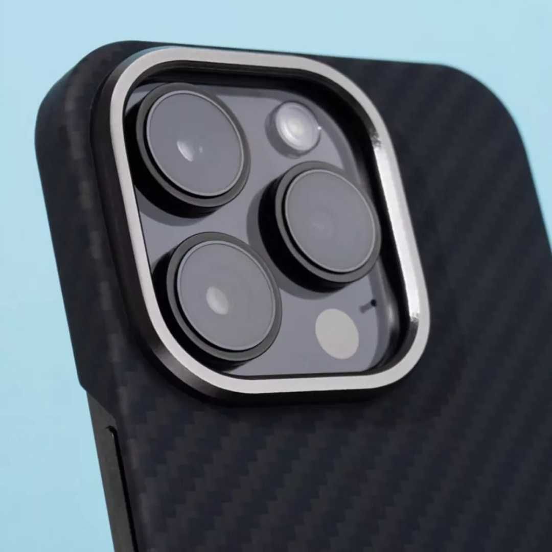 Карбоновый чехол Proove Carbon with MagSafe iPhone 16, Pro, Max, Plus