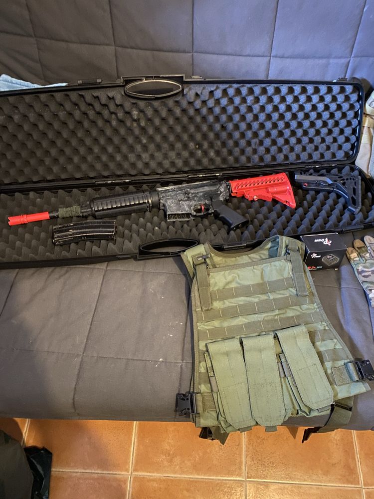 Vendo material de airsoft