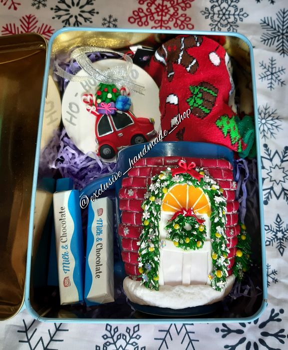 Подарунковий бокс.Новогодний бокс.Подарочный бокс