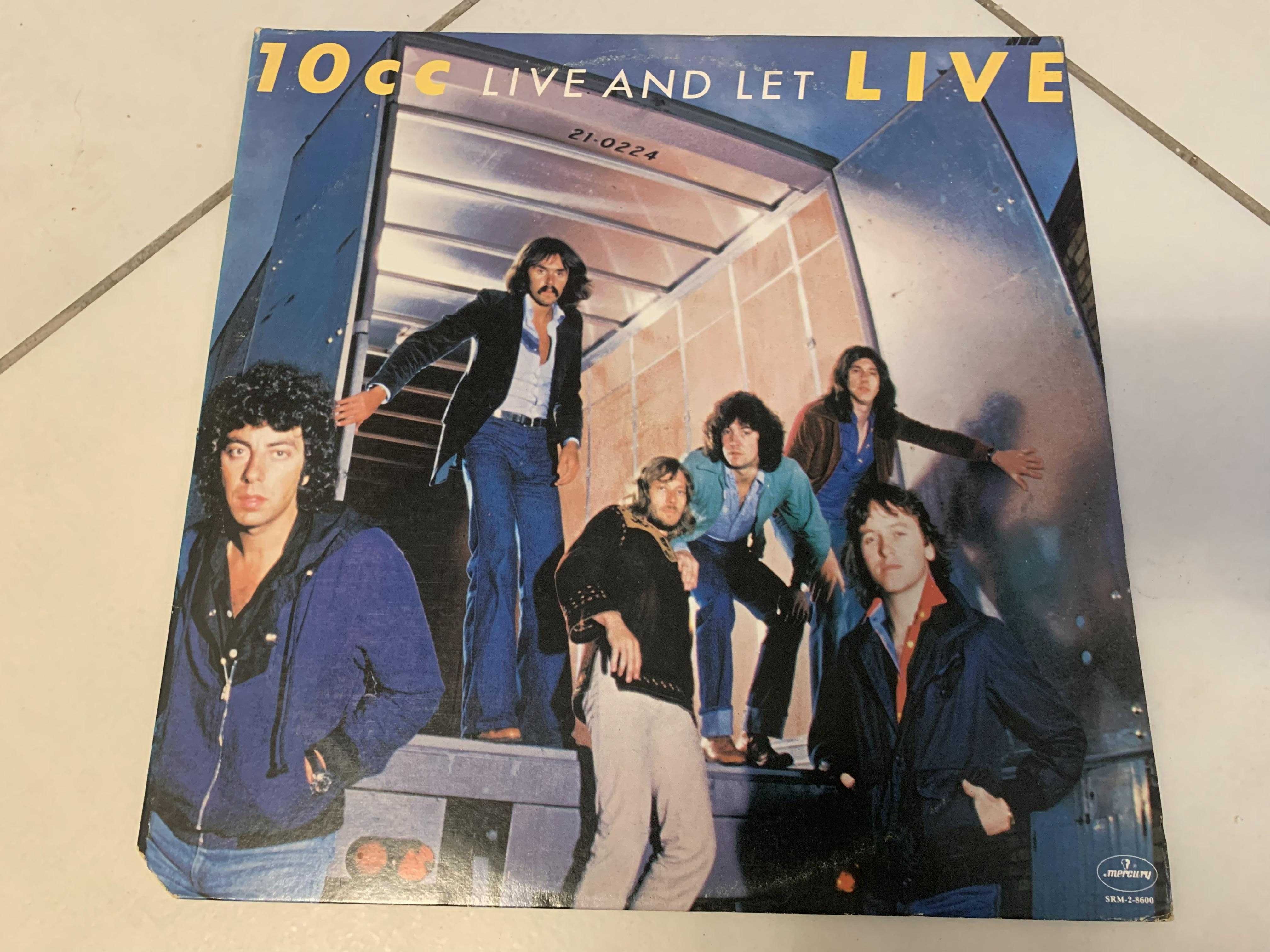 Пластинка. винил 10CC  Live and Let Live 1977  Mercury 2LP