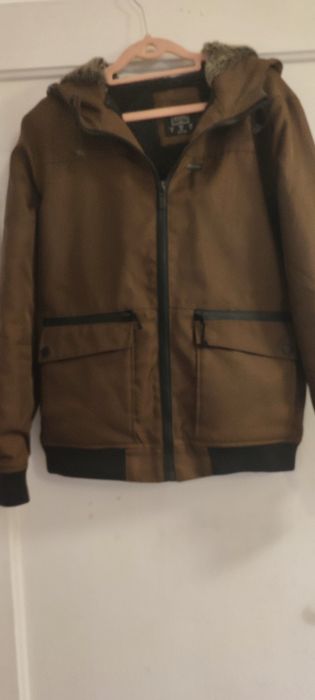 Kurtka damska brązowa