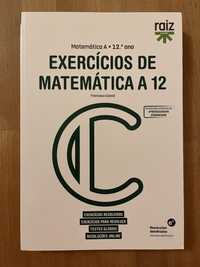 Exercícios de matemática A 12 ano preparacao para exame matemática