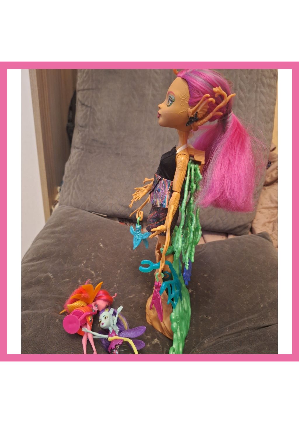 Zestaw lalek Monster High Treesa Leśna,  Lumina,  Wingrid