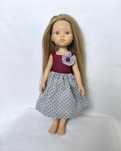 ubranko, sukienka dla lalki typu Paola Reina 32 cm handmade