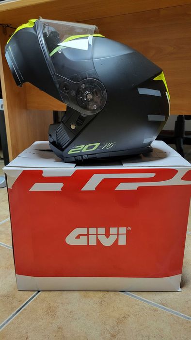 Capacete GIVI USADO modelo X.20 Expedição Evo Flip-up Helmet