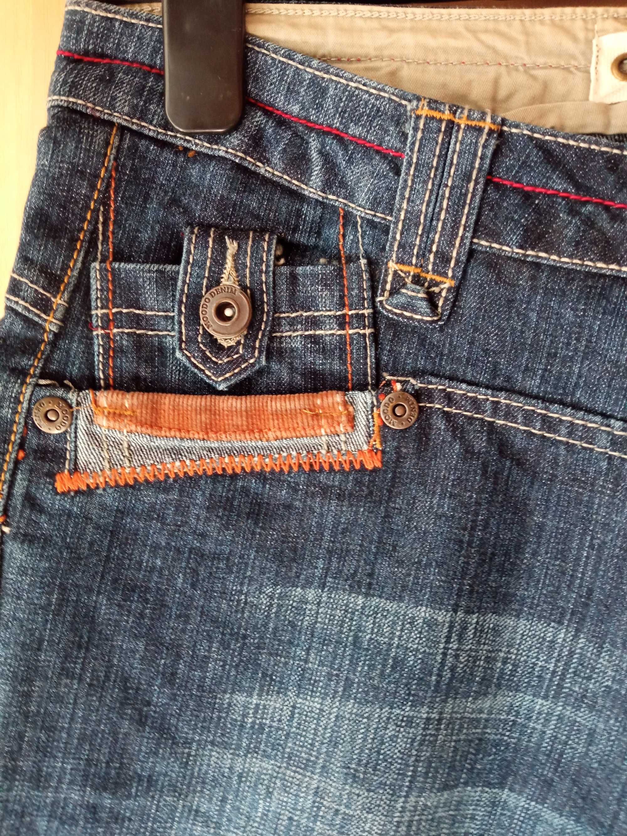 джинсовые капри шорты 29 размер  moodo denim