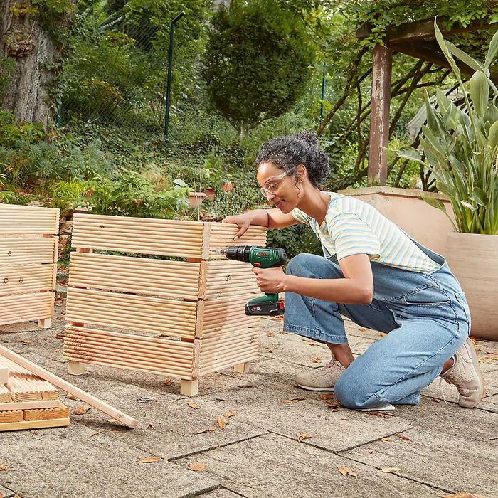 Wiertarko-wkrętarka udarowa akumulatorowa Bosch 18 V Li-ion (2 x 2 Ah)
