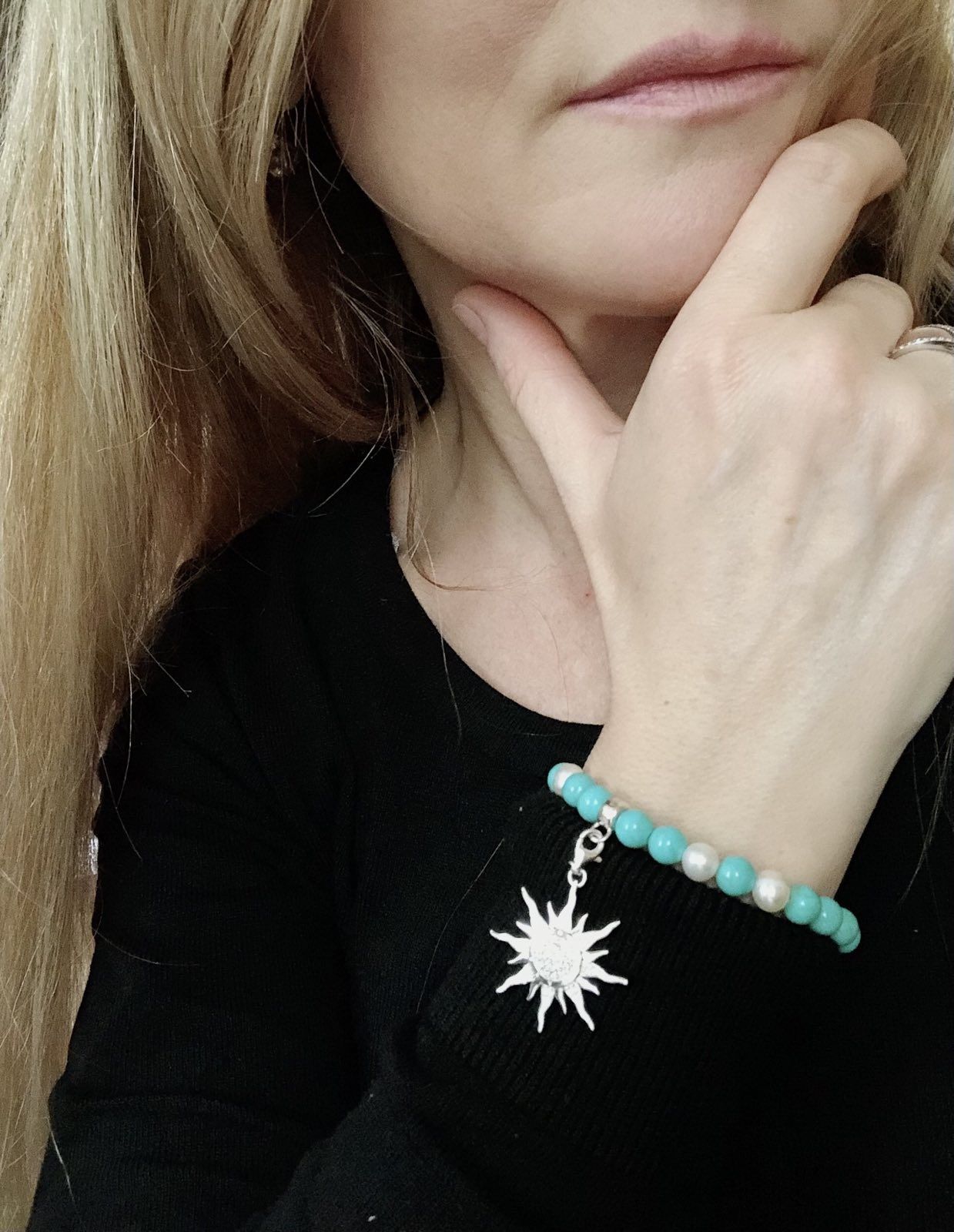 Срібна підвіска Thomas Sabo Charm, цирконій , Сонце,