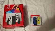 Nintendo Switch OLED + komplet kontrolerów Joy-Con