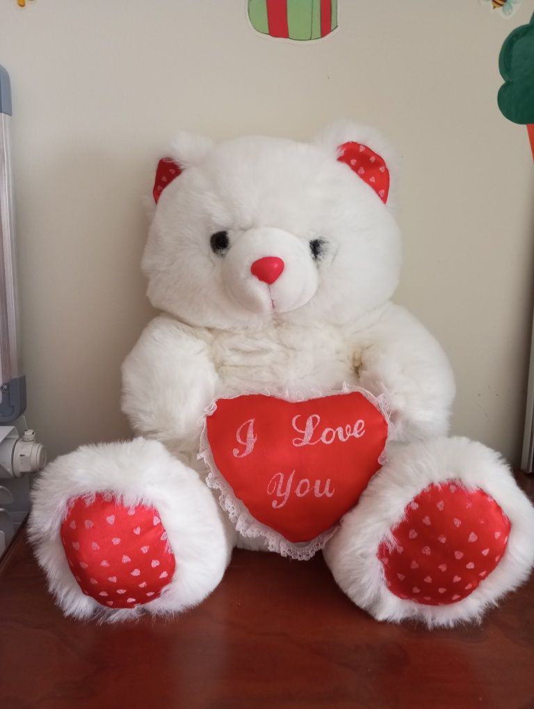 Peluche com coração