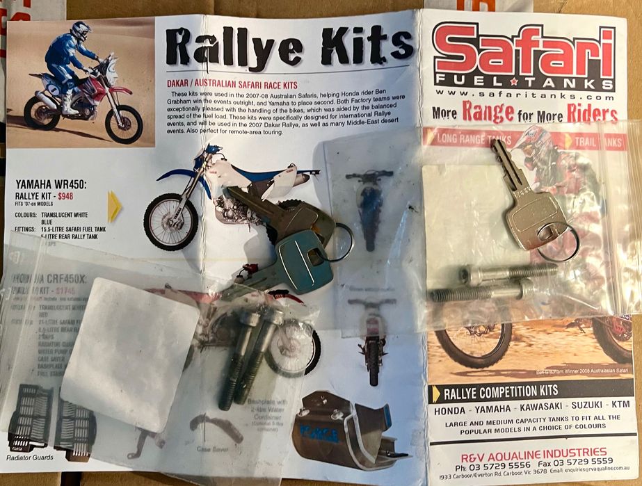 KTM 990 Safari tank 45 Lt