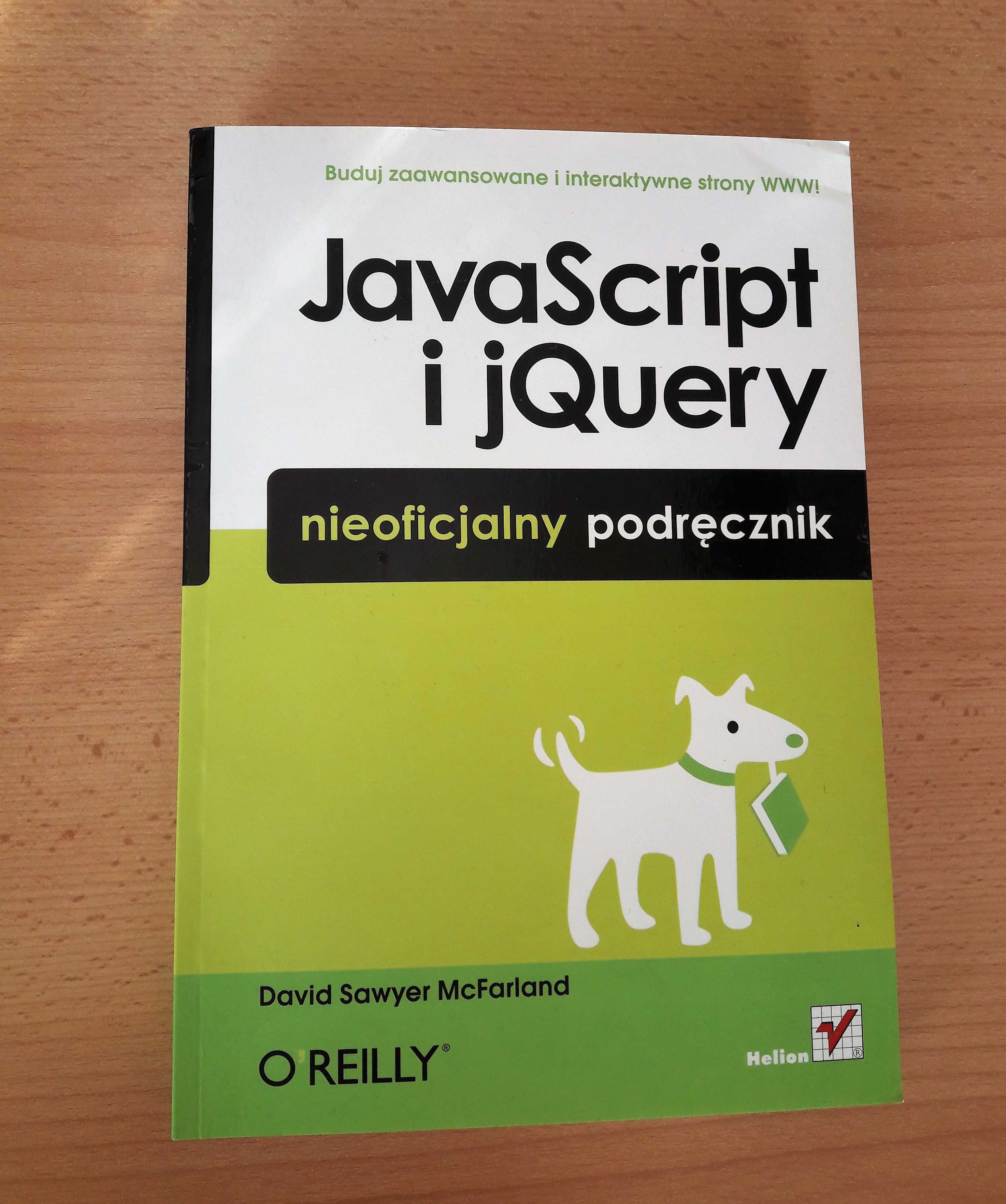 JavaScript i jQuery - przewodnik - McFarland, O'REILLY, Helion, nowa