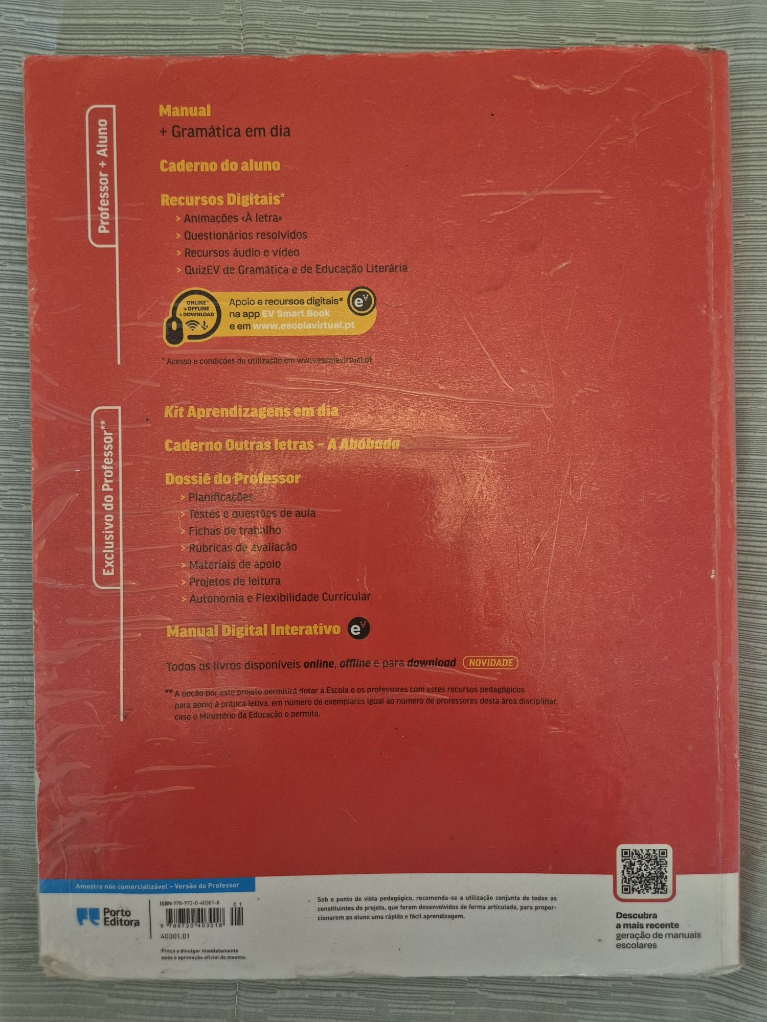 Manual português 11° "Letras em dia 11"