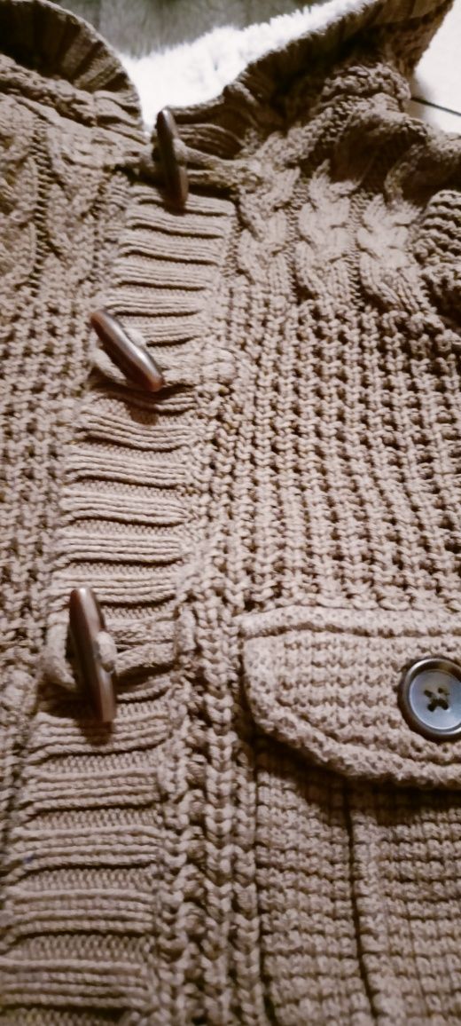 Sweter sweterek kardigan płaszczyk 104 110