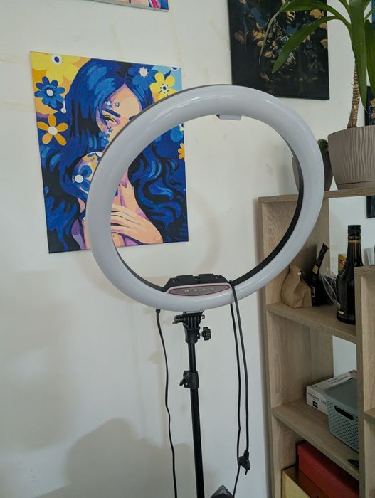 Кільцева лампа 45 см, пульт