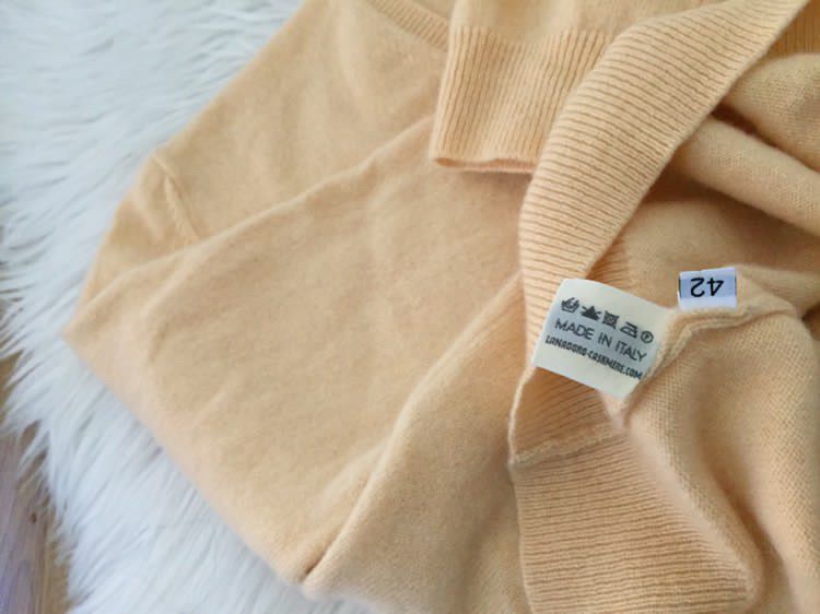 Sweter kaszmirowy sweterek kaszmir L