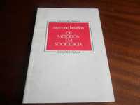 "Os Métodos em Sociologia" de Raymond Boudon - 1ª Edição de 1990