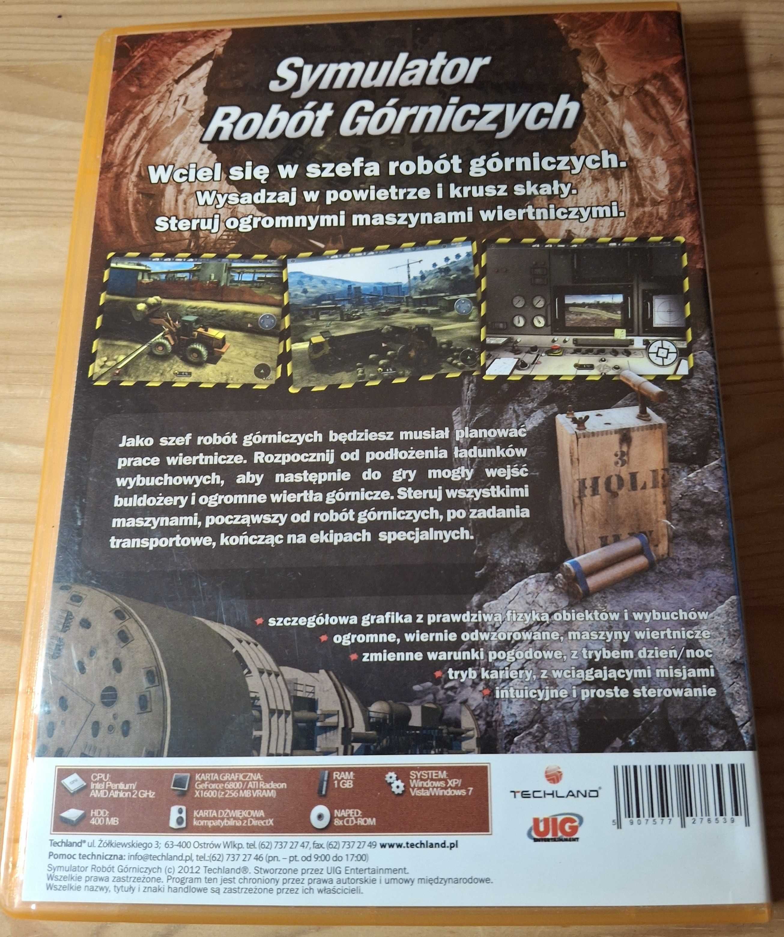 Symulator robót górniczych na PC PL