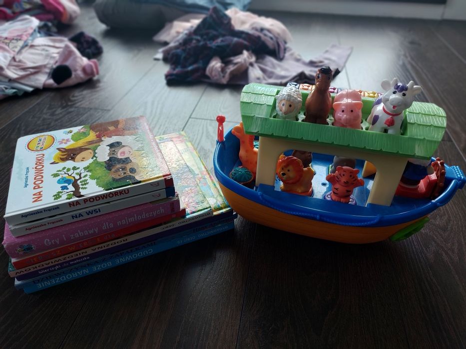 Zabawki, Arka, książki dla dzieci