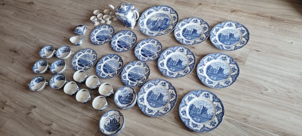 Johnson Bros Old Britain Castles zestaw porcelany
