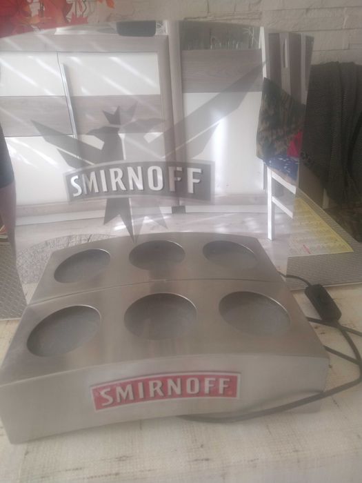 Reklama Wódki Smirnoff Podświetlana.